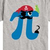 Boys' - Instant Message - Pirate Pi Symbol Short Sleeve Graphic T-Shirt - 2 of 4
