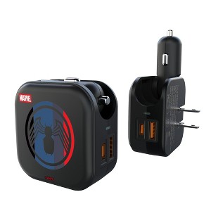 Marvel Spider-Man Sigil 18-Watt 2 in 1 USB A/C Charger - 1 of 3