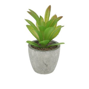 Unique Bargains Artificial Plants Mini Pulp Plastic 3.54"x3.54"x5.12" 1 Pc - 1 of 4
