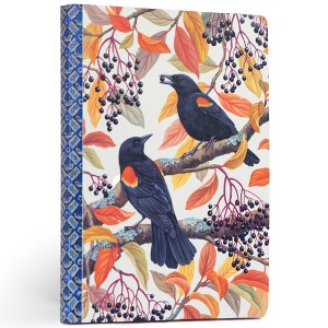 eeBoo Piece & Love: Autumn Blackbirds Gilded Journal - Hardcover Adult Diary - 1 of 4