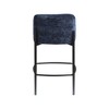Meridian Furniture,Burton Navy Chenille Fabric Stool, Set of 2 - 2 of 4