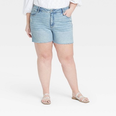 target plus size shorts