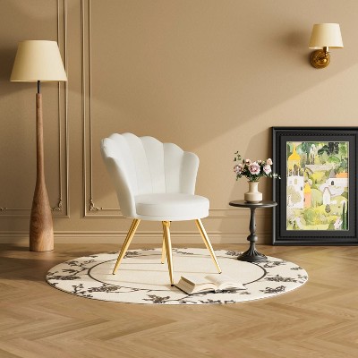 Dutch Velvet Accent Chair