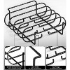 Sorbus Non-Stick Rib Rack - Porcelain Coated Steel Roasting Stand - 3 of 4