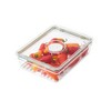 iDESIGN Large Short Produce Storage Bin with Insert Tray The Fresh Collection Clear Bin: Kitchen Cabinet Organizer, Plastic - image 2 of 4