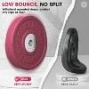 FEIERDUN 2" Color Olympic Bumper Plate Weight Plate for Strength Training - 3 of 4