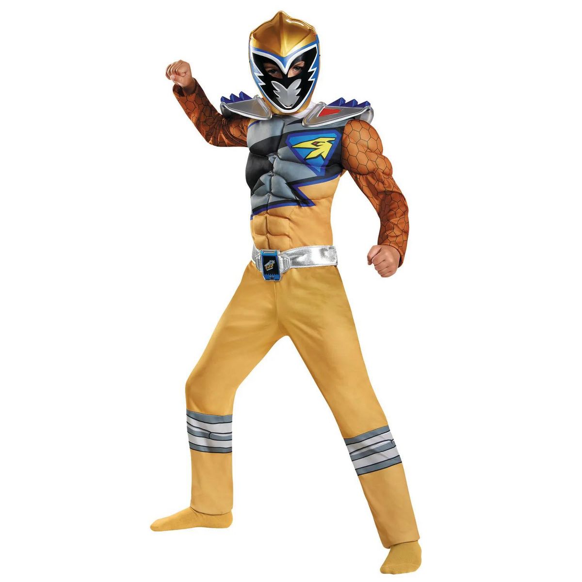 Toddler Boys' Classic Power Rangers Dino Charge Ranger Muscle Costume - thumbnail 4