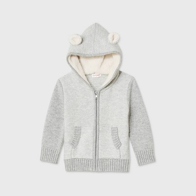 grey cat hoodie