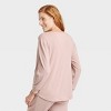 Rib-Knit Match Back Maternity Sweatshirt - Isabel Maternity by Ingrid & Isabel™ - 2 of 2