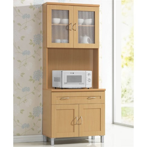 Kitchen Cabinet In Beech Brown Hodedah Target