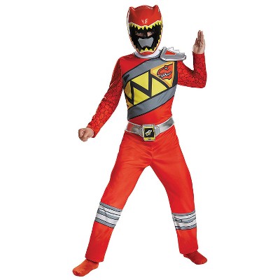 Disguise Boys' Classic Power Rangers Dino Charge Red Ranger Costume