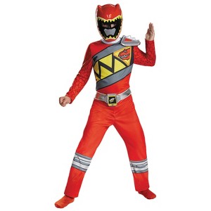 Disguise Boys' Classic Power Rangers Dino Charge Red Ranger Costume - 1 of 4