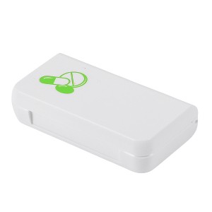 Unique Bargains 3 Grids Single Layer Pill Case 1 Pc - 1 of 4