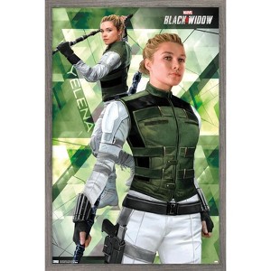Trends International Marvel Cinematic Universe - Black Widow - Yelena Framed Wall Poster Prints - 1 of 4