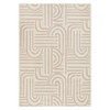 Modern Area Rug for Living Room, Vintage Low Pile Floor Rug with Non Slip Backing, Washable Stain Resistant Carpet for Dorm Office - 3 of 4