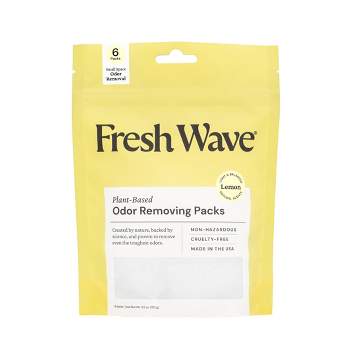 Fresh Wave Odor Removing Packs Lemon Scent - 6ct