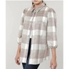 Women's PLAID SHACKET - DOLCE CABO - image 2 of 4