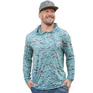 Burlebo Men's Long Sleeve Hoodie Sweatshirt - 1 of 2