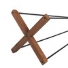 NAYSAYE Clothes Hanger Reclaimed Wood and Metal Freestanding Coat Rack with Hooks for Bedroom Living Room or Entryway, Natural, 15"*15"*71" - 4 of 4