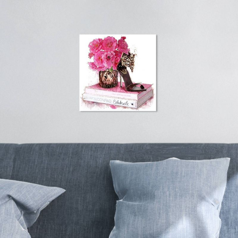 12&#34; x 12&#34; Doll Memories - Celebrate Fashion I Fashion and Glam Unframed Canvas Wall Art in Pink - Oliver Gal, 3 of 6