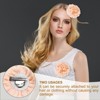 Unique Bargains Satin Flower Durable Elegant Large Peony Floral Lapel Brooch Pin - 4 of 4
