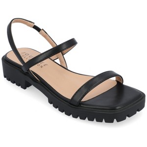 Journee Collection Womens Nylah Slim Platform Sling Back Sandals - 1 of 4