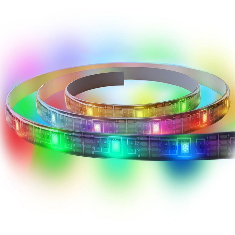 Monster 13ft Rainbow Flow LED Light Strip, 5 of 7