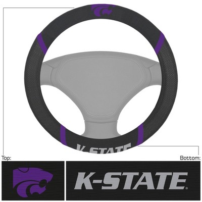 NCAA Kansas State Wildcats University Embroidered Steering Wheel Cover