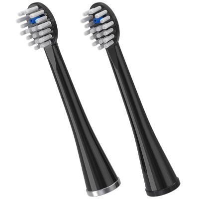 Waterpik Sonic Fusion Brush Heads - Black - 2ct