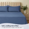 LuxClub 4-7 PC Silky Soft Cooling Deep Pocket Performance Sheet Set - 3 of 4