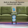 Vipbear 115" Modular Sectional Sofa with Bluetooth Speaker & USB Charger, Cloud Couch with LED Lights - 4 of 4