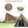 Cesicia 15.4'x15.4'x8.5' Waterproof Camping Tent with Porch Area, Floor and Carry Bag, for 2-3 Person Outdoor Camping - 4 of 4