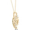 Pompeii3 1/2Ct Diamond Petite Diamond Pendant Necklace in 14k White, Yellow, or Rose Gold - 2 of 3