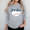 Simply Sage Market Women's Graphic Sweatshirt Grandma Baseball - 2 of 3