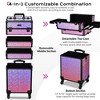 Byootique 4in1 Rolling Makeup Train Case Cosmetic Organizer Wheel - 3 of 4