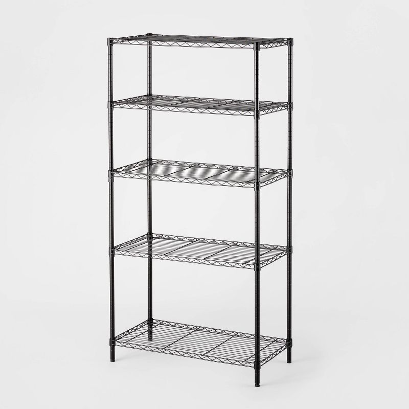 5 Tier Wire Shelving - Brightroom™, 1 of 8