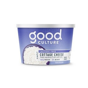 Good Culture Lactose Free 2% Cottage Cheese - 15oz - 1 of 4