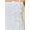 Women's Bow Tie Solid Dress Romper - Main Strip - 2 of 4