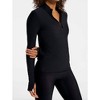 Women's Pro Fleece 1/4 Zip Long Sleeve Top - BANDIER - 3 of 4