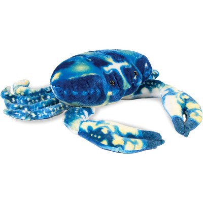 Underwraps Real Planet Crab Blue 13 Inch Realistic Soft Plush