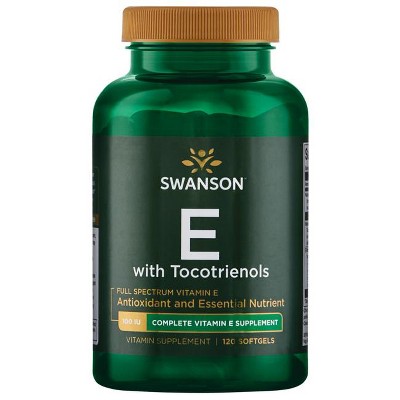 Swanson Vitamin E with Tocotrienols - Full Spectrum Softgels