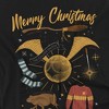 Harry Potter Merry Christmas From Hogwarts Kids T-Shirt For Youth Black X Large - 3 of 4