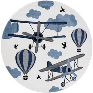 Carousel Kids CRK137 Power Loomed Indoor Rugs - Safavieh Kids - 1 of 4