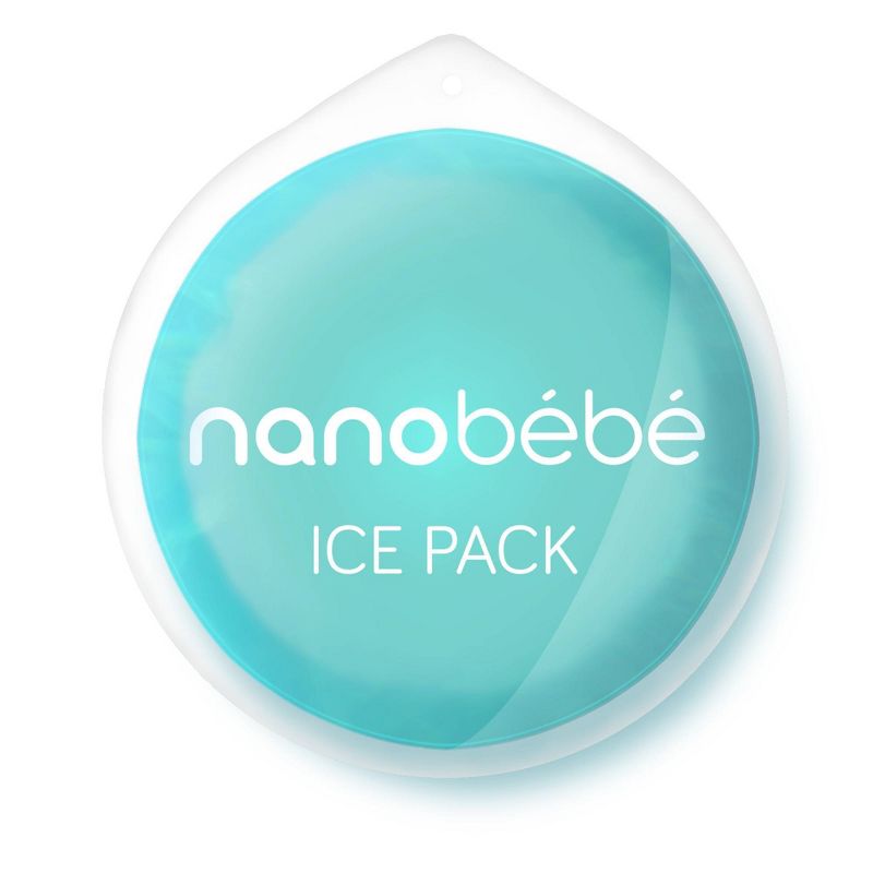 nanobebe Compact Triple-Insulated Bottle Cooler &#38; Travel Bag with Ice Pack - Gray - 1.5qt, 6 of 13