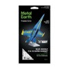 Fascinations Metal Earth Premium Series ICONX 3D Metal Model Kit - Blue Angels F/A-18 Super Hornet 3D Puzzle - 2pc - 2 of 4