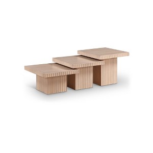 Meridian Furniture,Spencer Oak Veneer Coffee Table - 1 of 4