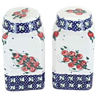 Blue Rose Polish Pottery 811-13 Millena Salt & Pepper Shakers