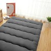 Coucheta Japanese Floor Mattress Foldable Twin Size Futon Mattress Roll Up Travel Guest Mat for Camping Home Indoor - 2 of 4