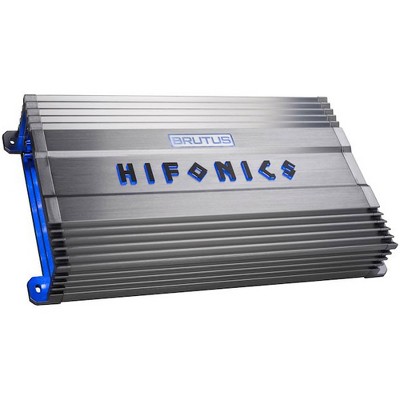 Hifonics BG-2200.1D Brutus Gamma Monoblock Super D Class 2200 Watt Car Audio Sound System Subwoofer Speaker Amp Amplifier