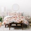 Dash and Ash Peppermint Mocha Duvet Cover + Pillow Sham(s) - Deny Designs - 4 of 4